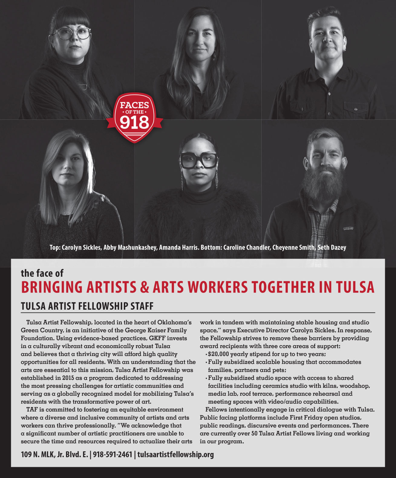 Tulsa Fellowship - Bringing artists and arts workers together